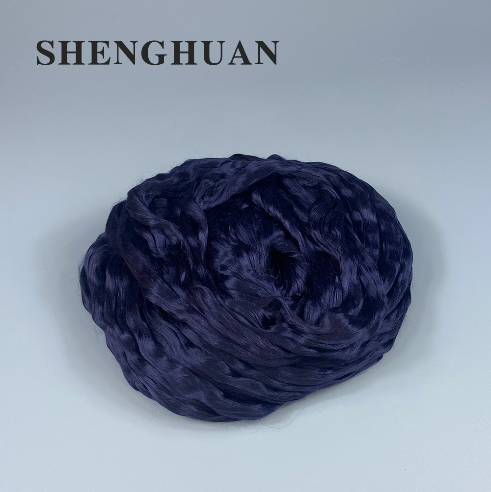 DYED-SPUN-SILK-SLIVER